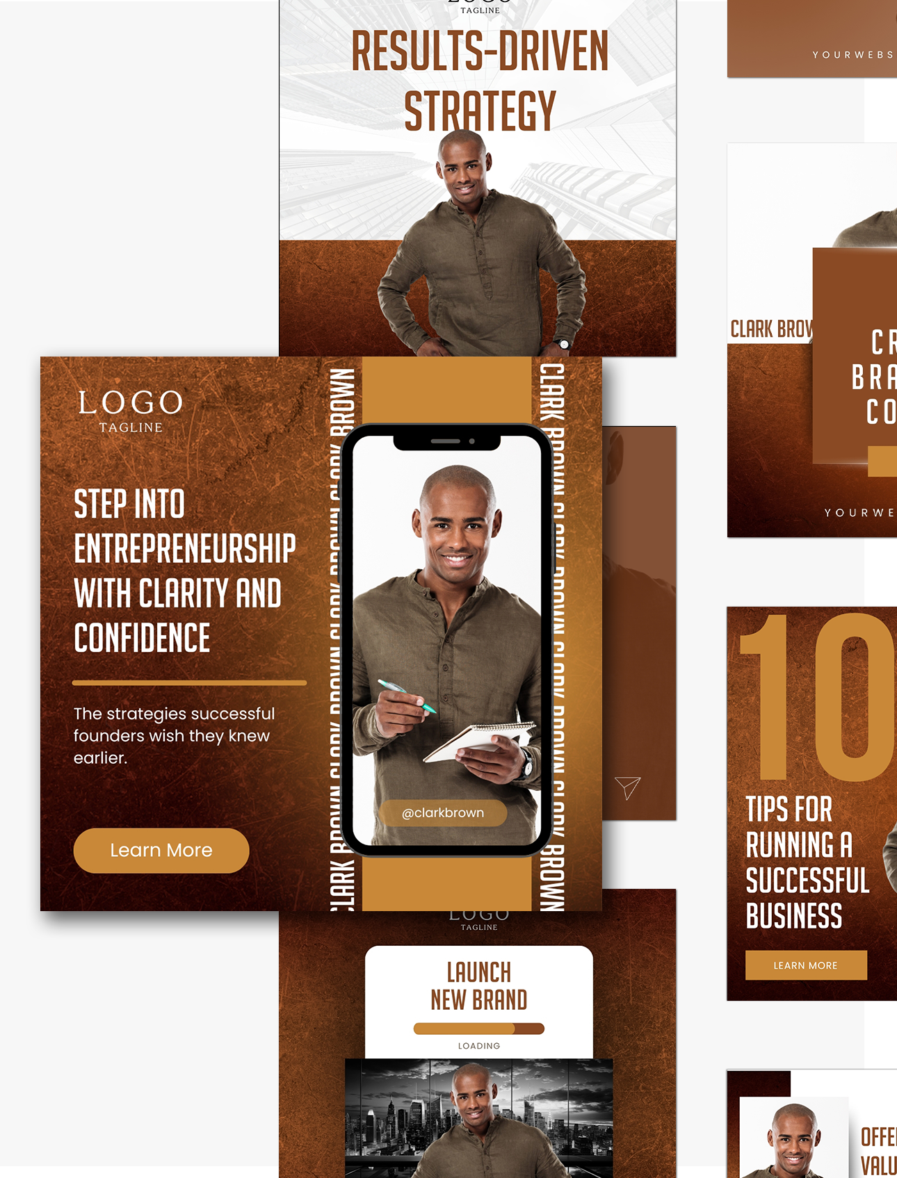The Alvin Social Media Canva Templates