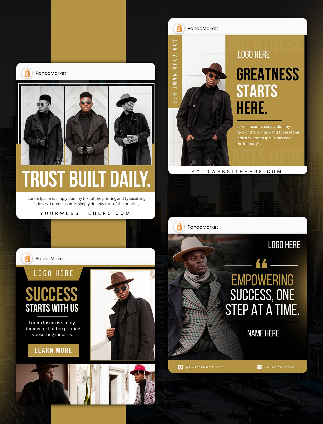 The Cooper Social Media Canva Templates