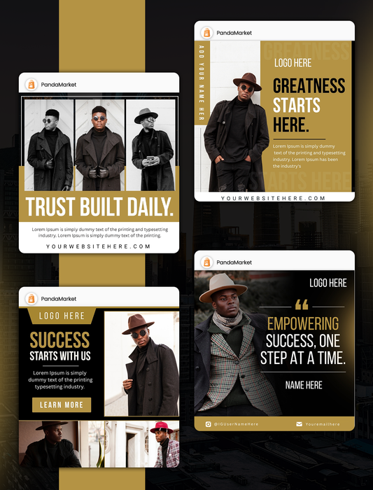 The Cooper Social Media Canva Templates
