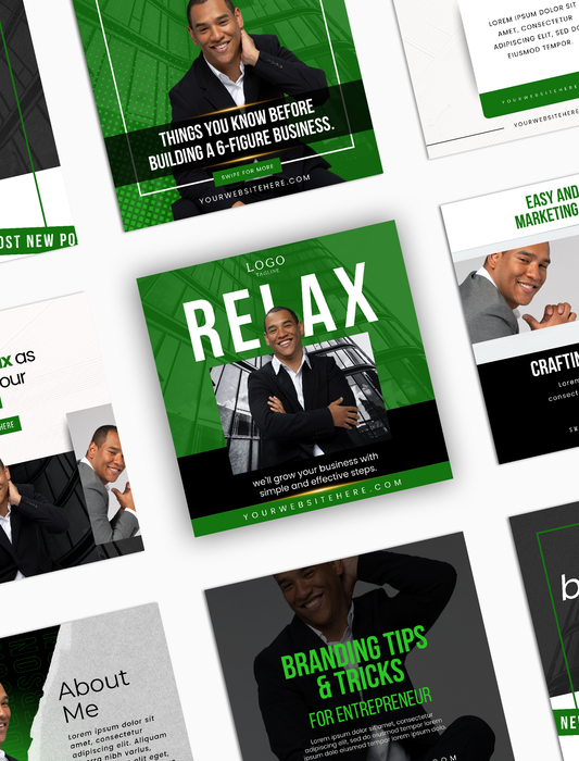 The Cory Social Media Canva Templates