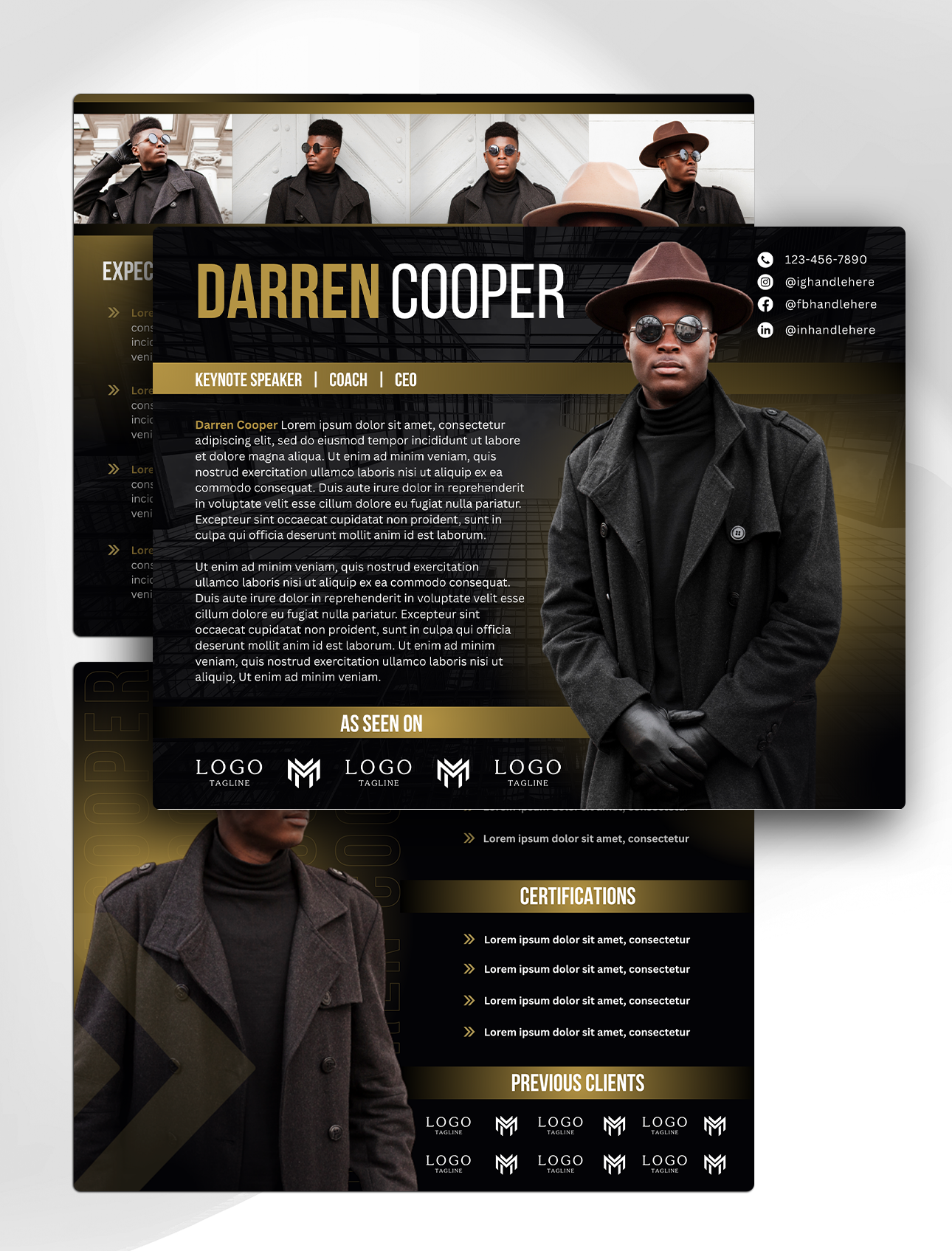 EPK Template [Cooper]