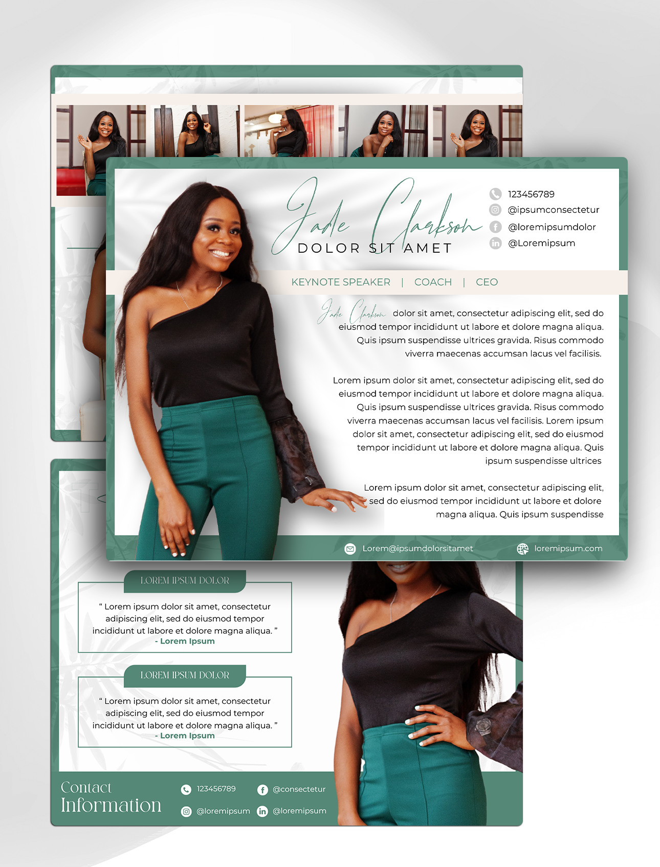 EPK Template [Jade]