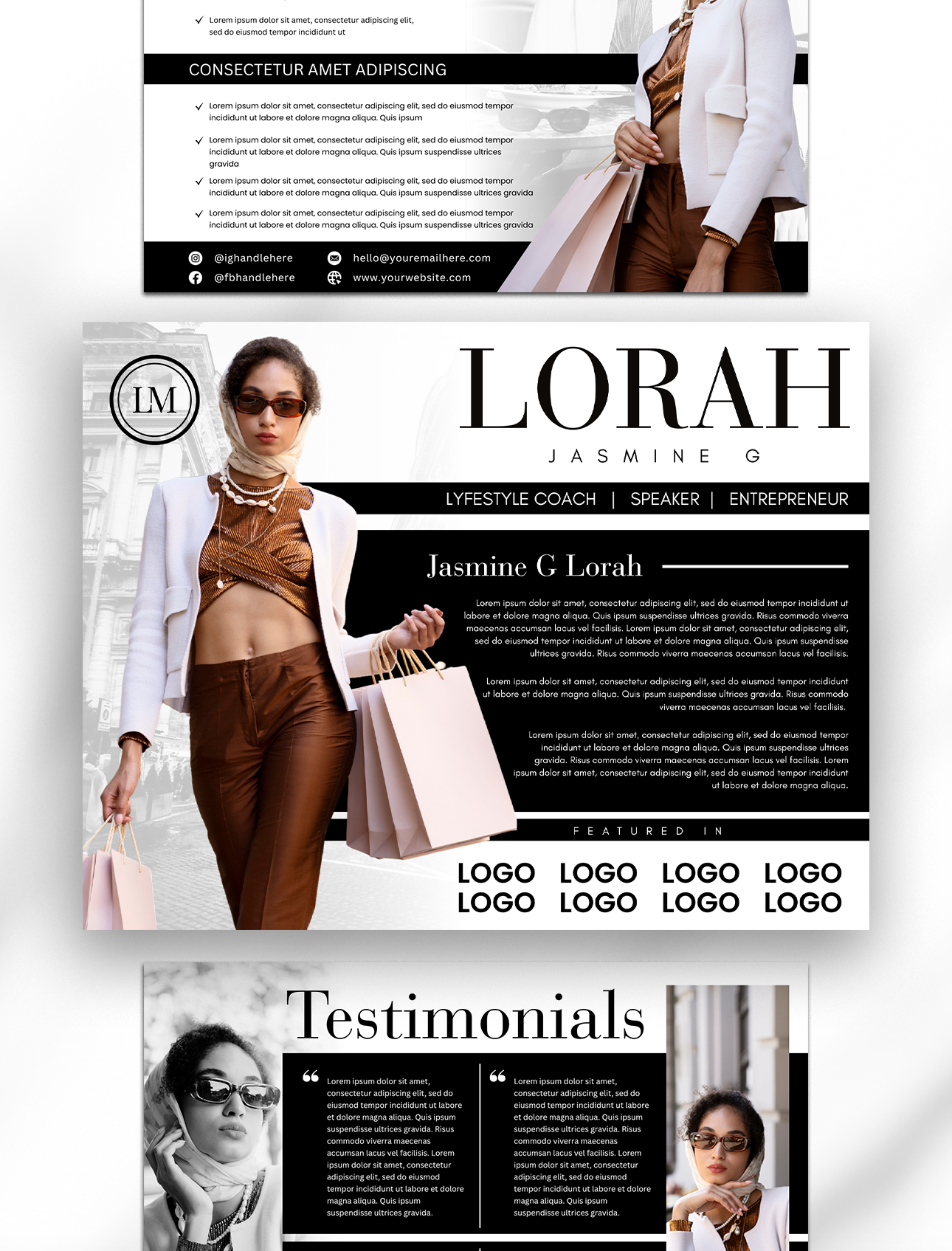 EPK Template [Jasmine G]