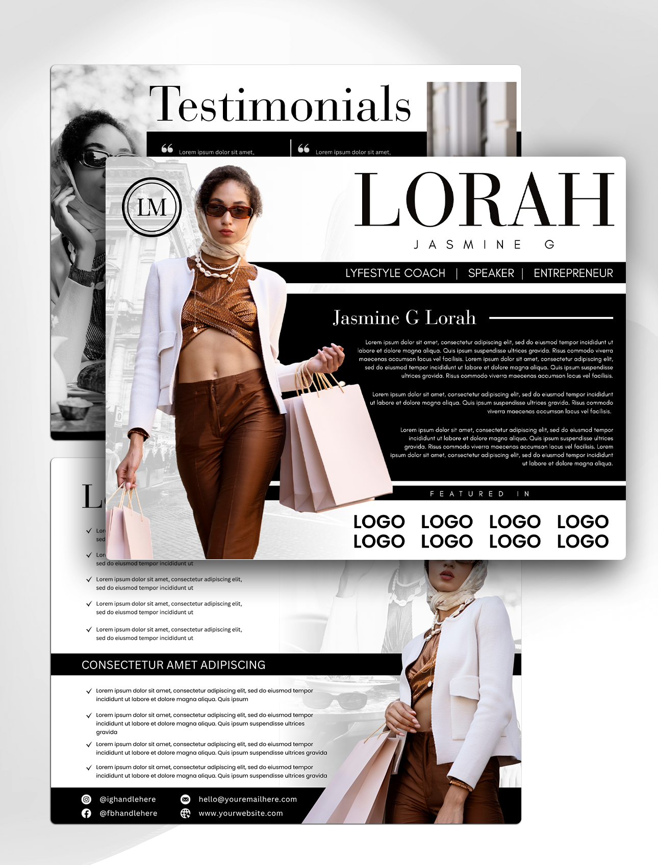 EPK Template [Jasmine G]