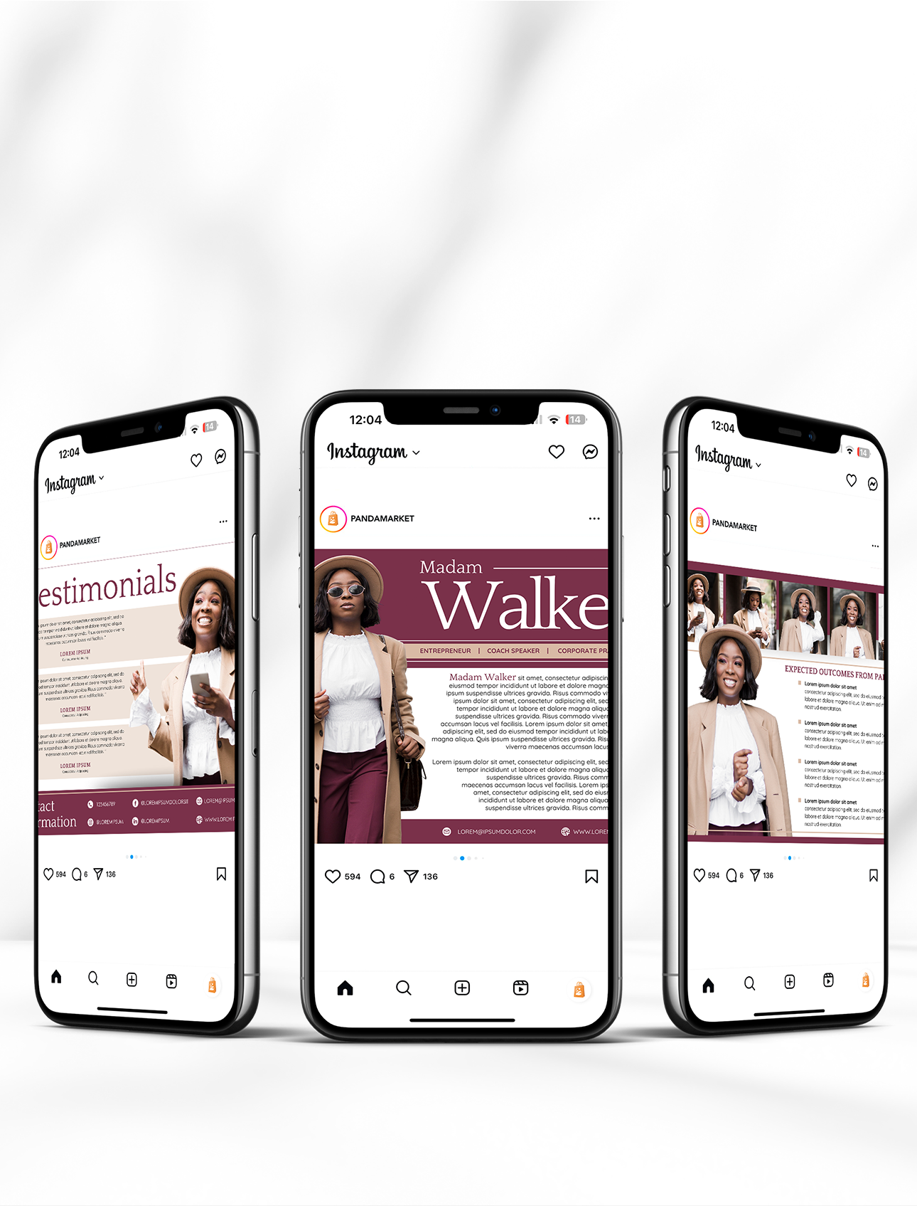 EPK Template [Madam Walker]