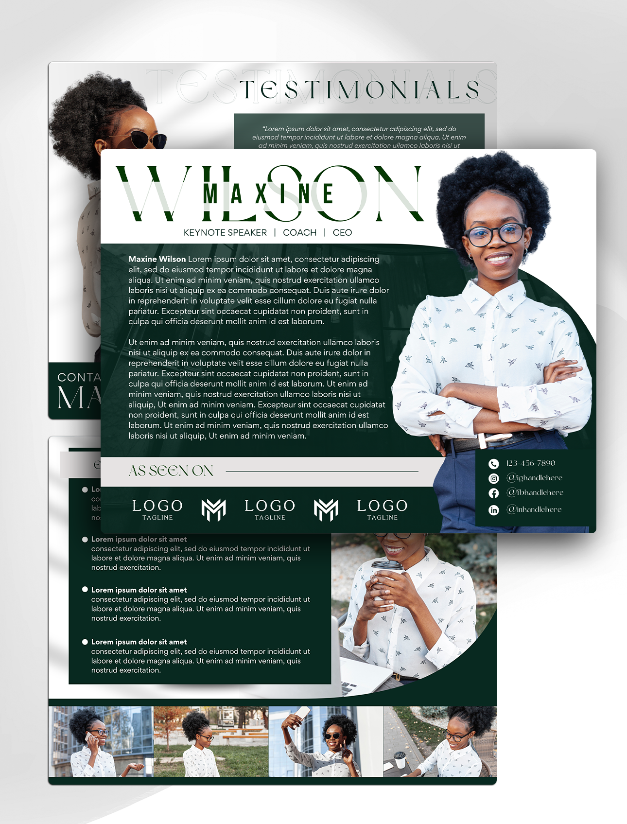 EPK Template [Maxine]