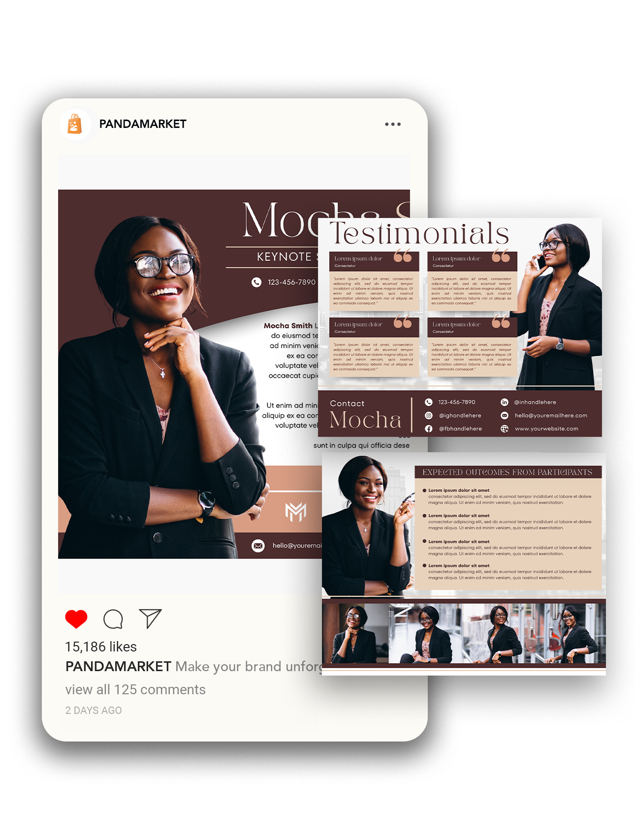 EPK Template [Mocha]