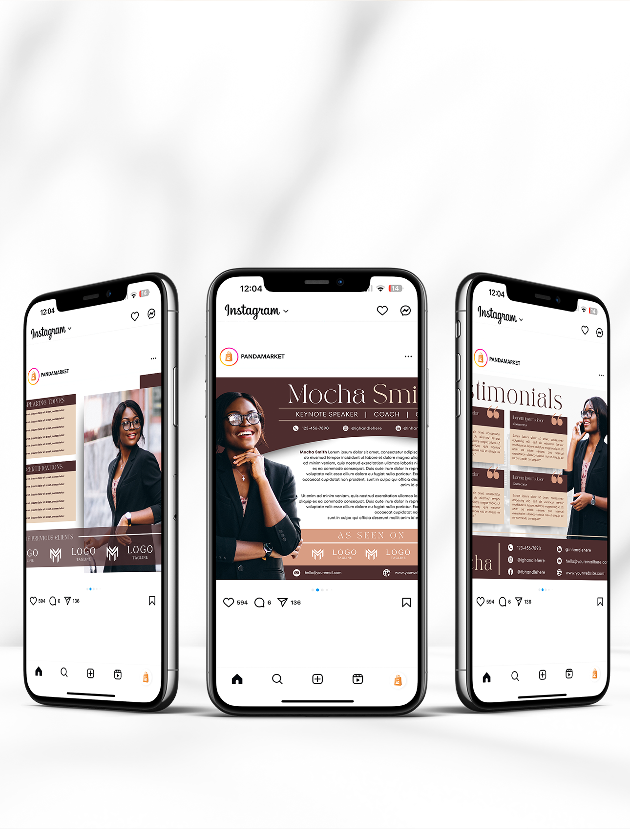 EPK Template [Mocha]
