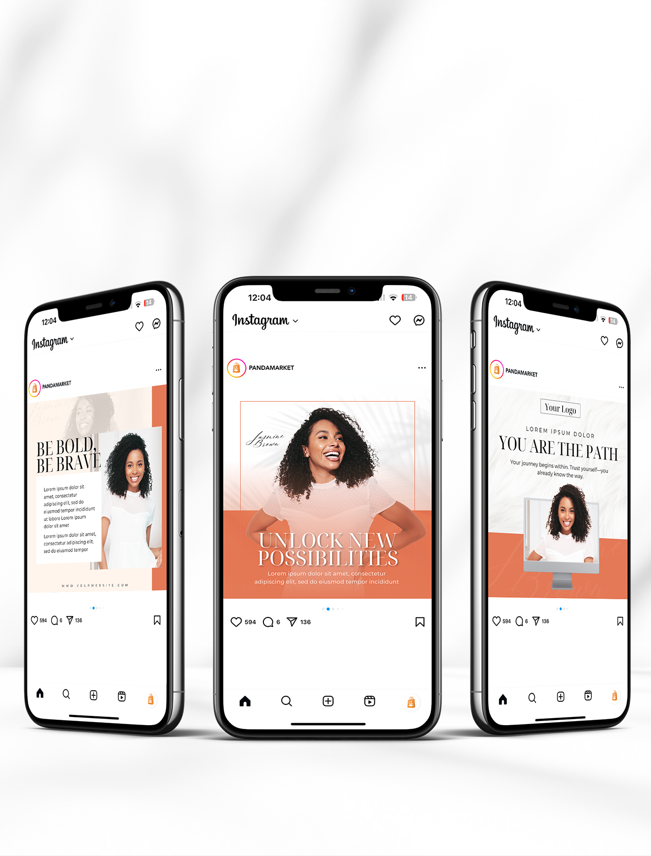 The Ella Social Media Canva Templates