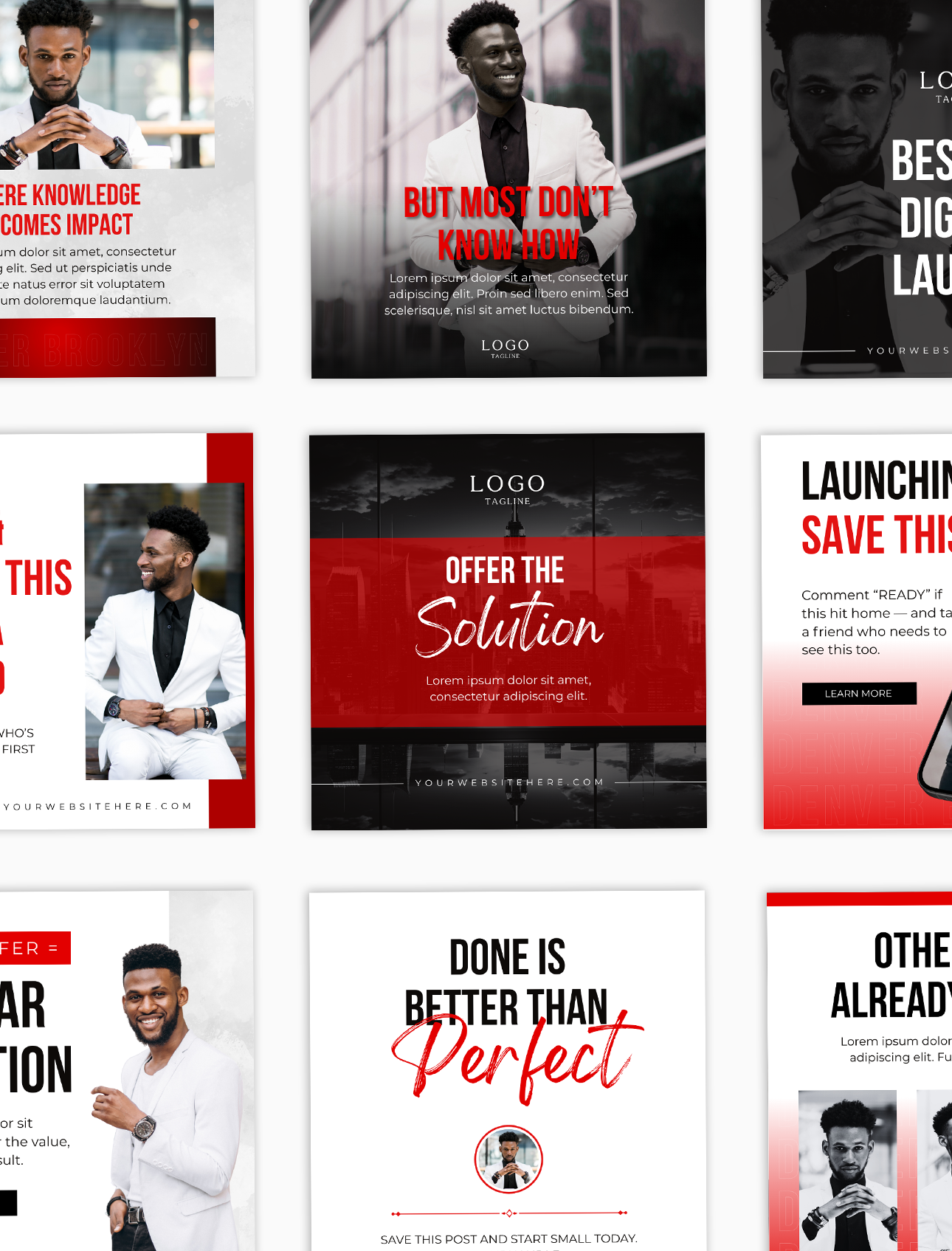 The Kadeem Social Media Canva Templates