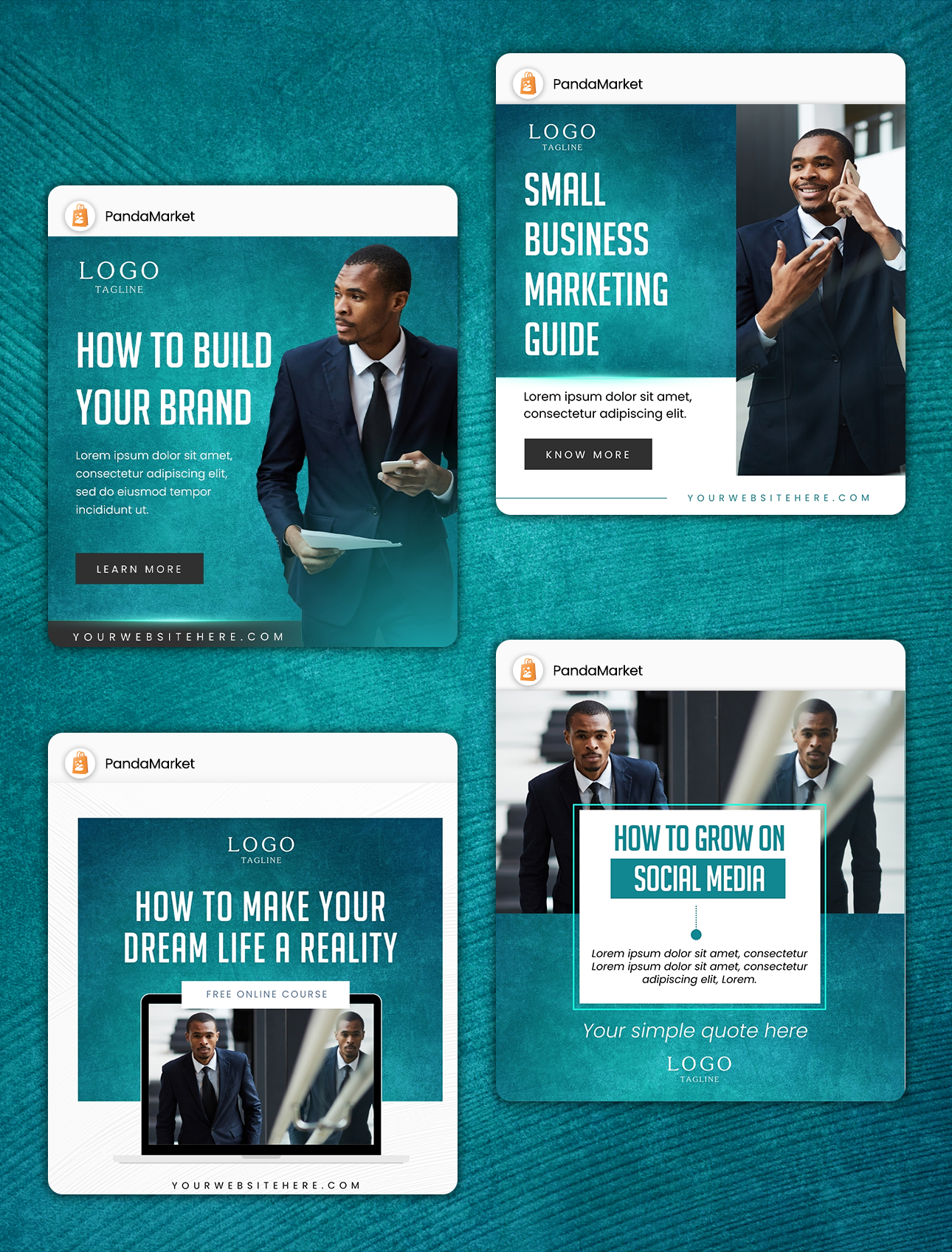 The Malcolm Social Media Canva Templates