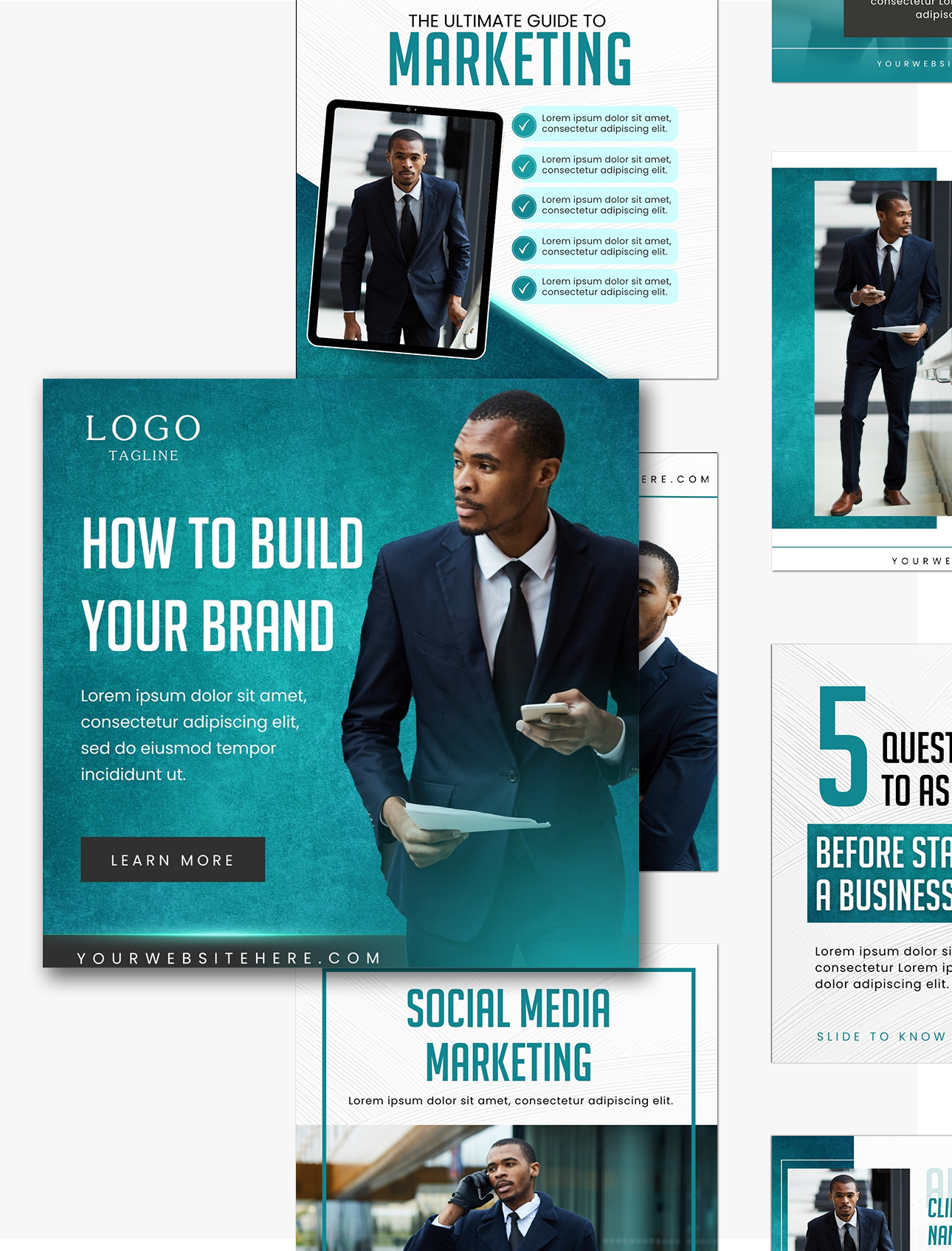 The Malcolm Social Media Canva Templates