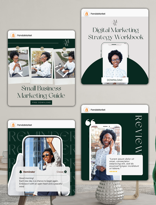 The Maxine Social Media Canva Templates