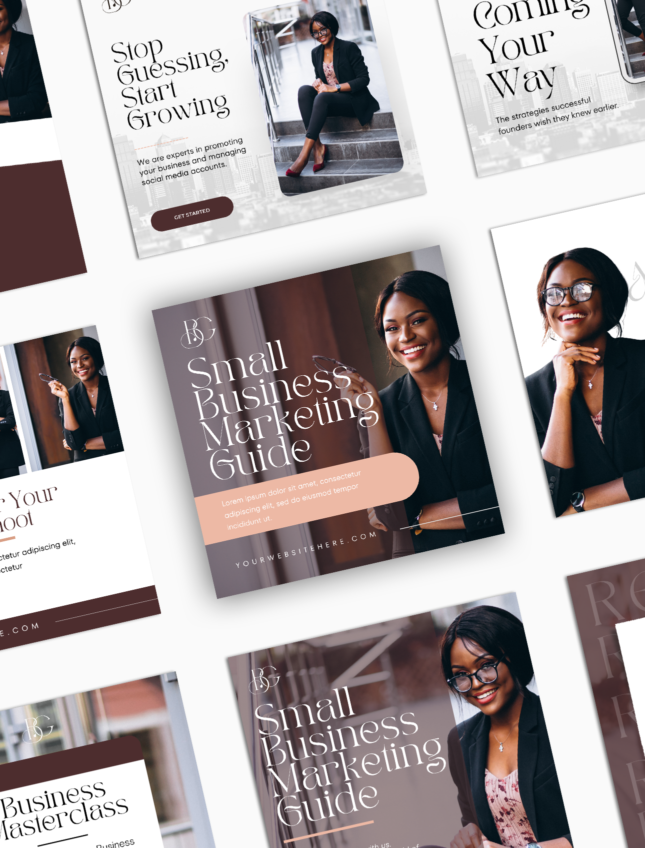 The Mocha Social Media Canva Templates