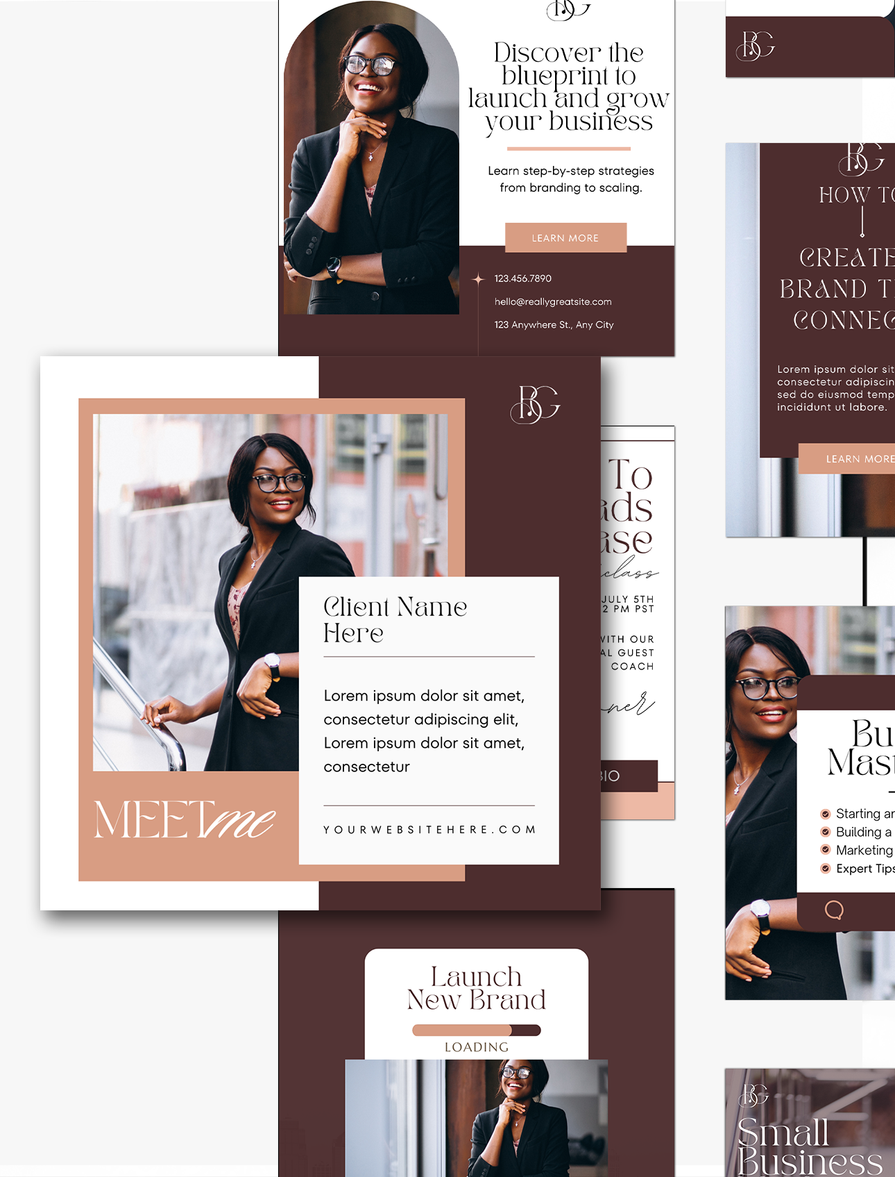 The Mocha Social Media Canva Templates