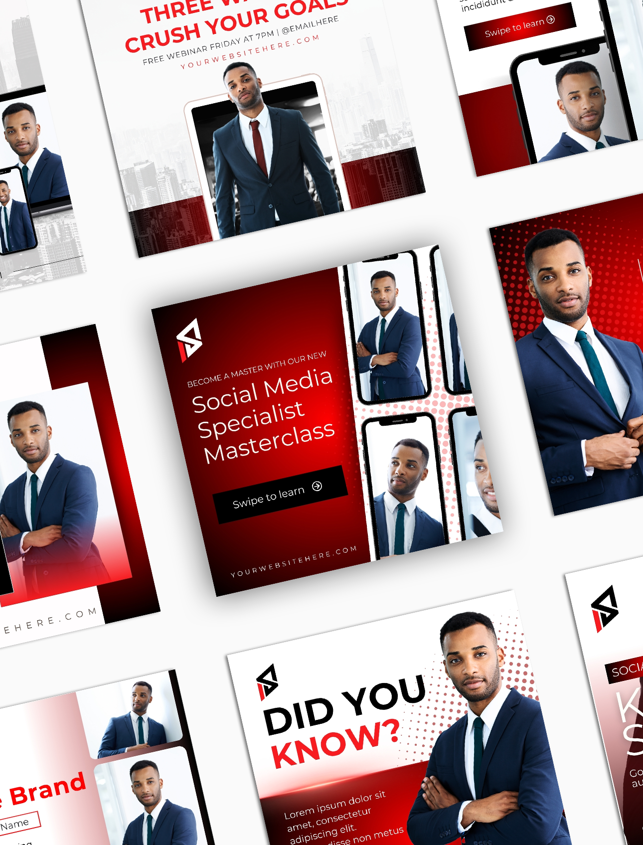 The Omari Social Media Canva Templates