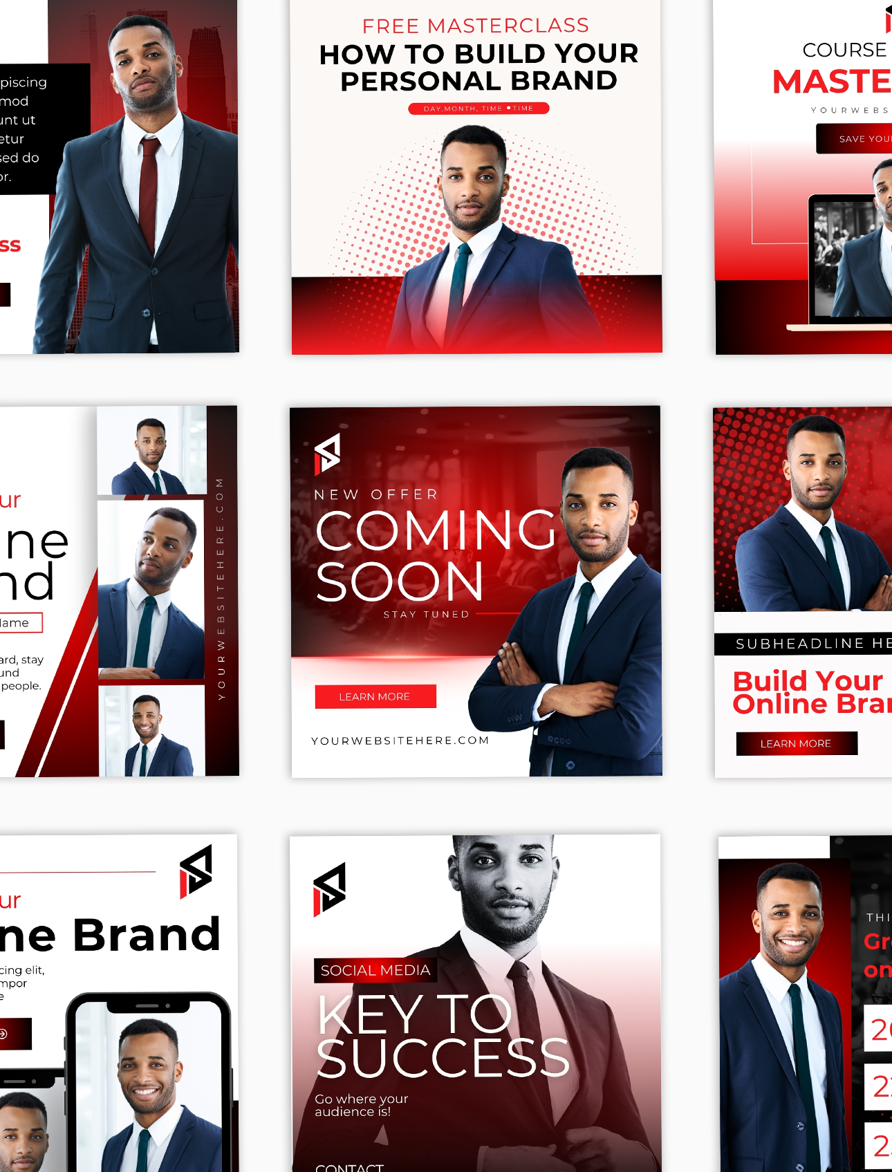 The Omari Social Media Canva Templates