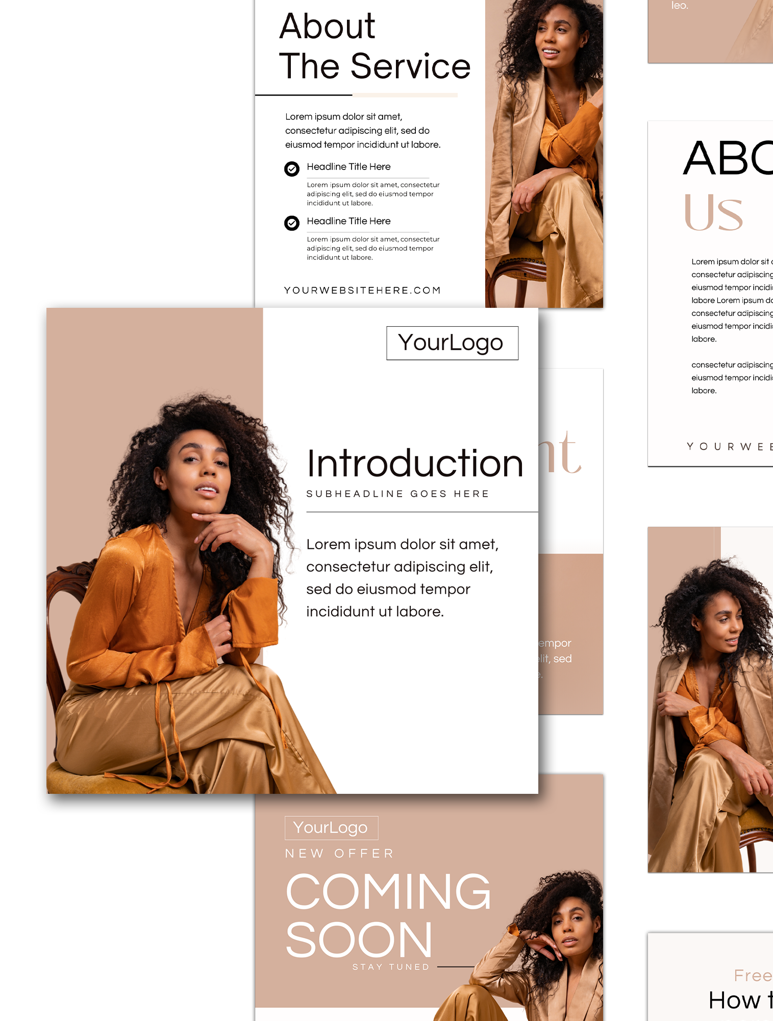 The Sanaa Social Media Canva Templates