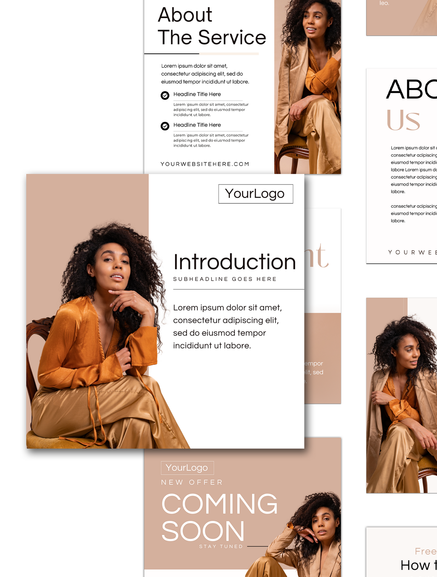 The Sanaa Social Media Canva Templates