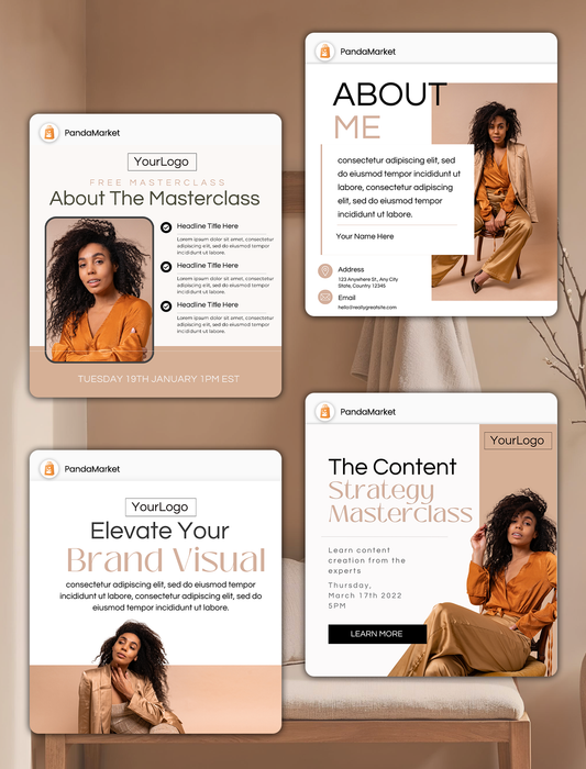 The Sanaa Social Media Canva Templates