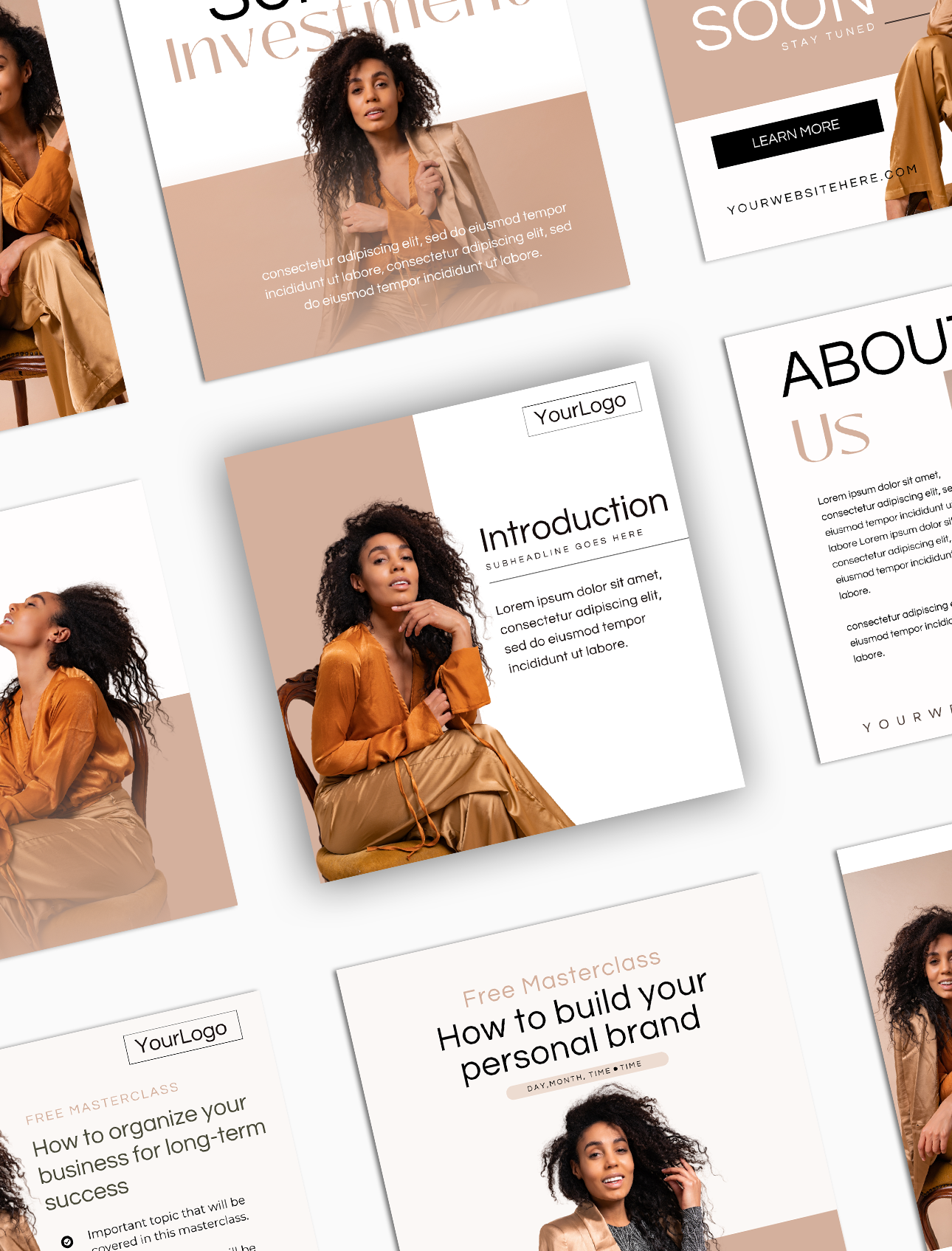 The Sanaa Social Media Canva Templates