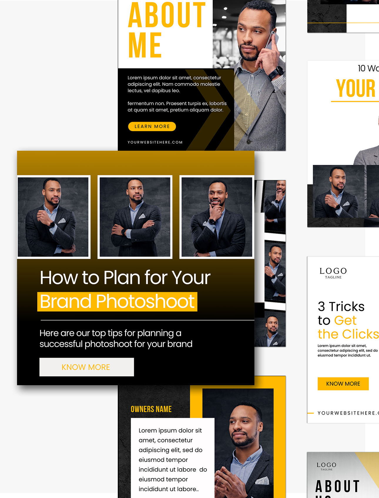 The Spencer Social Media Canva Templates