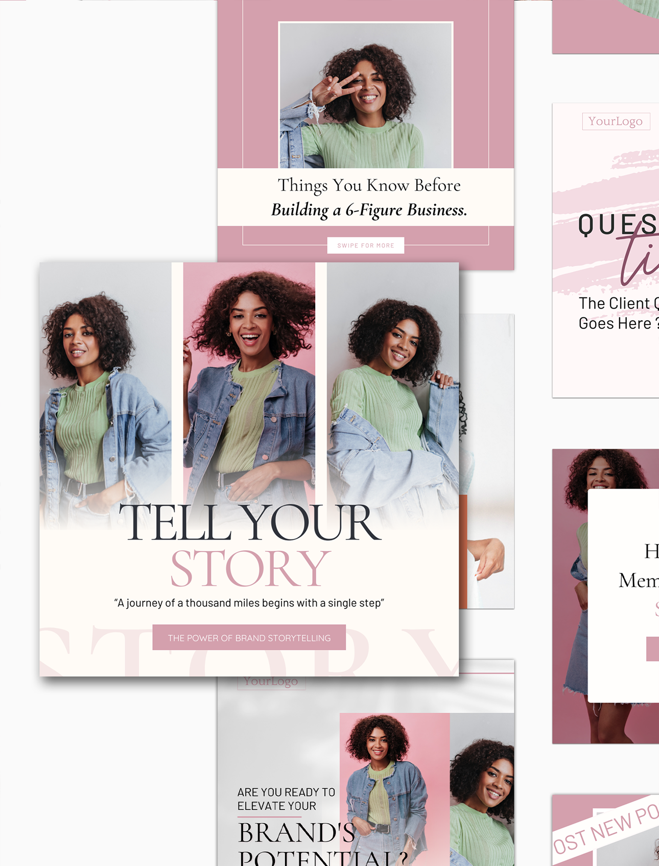 The Whitney Social Media Canva Templates