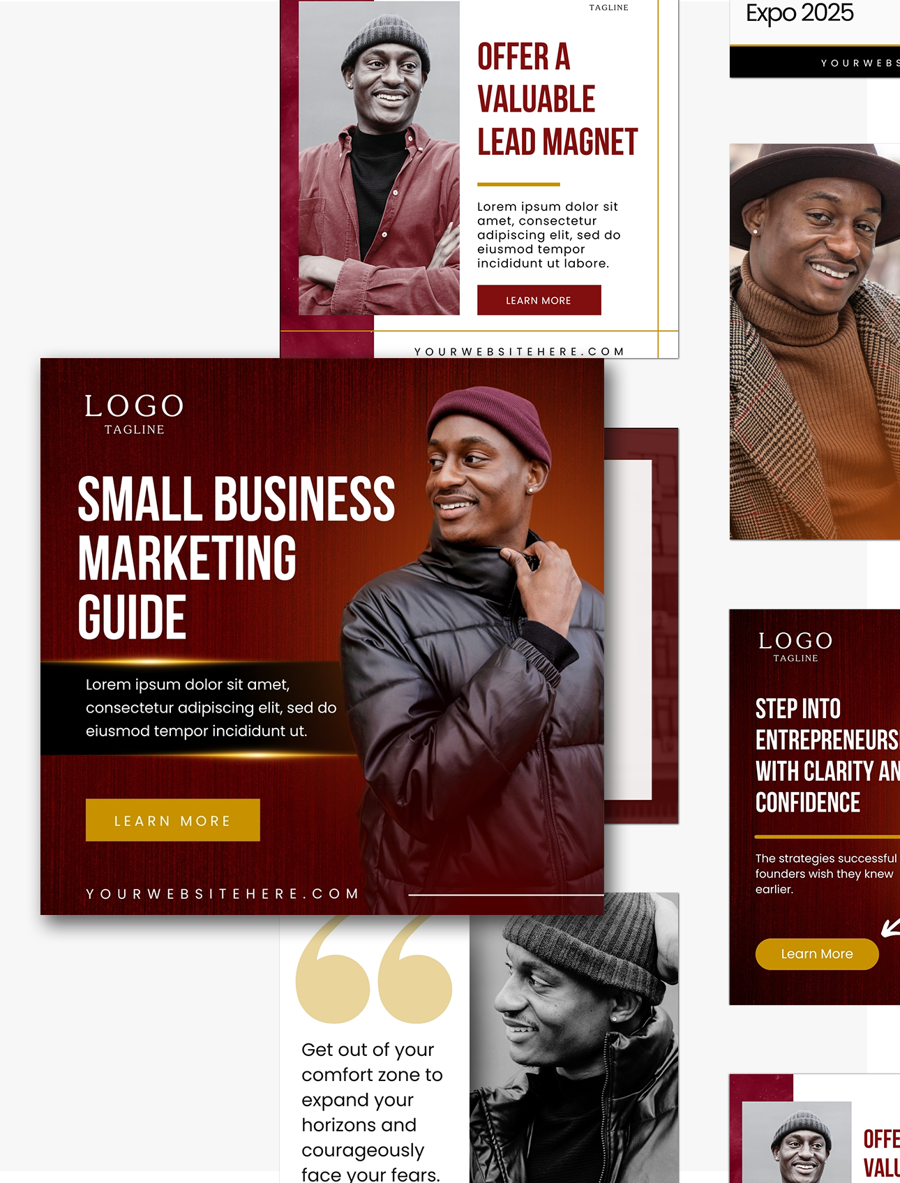 The Yamen Social Media Canva Templates