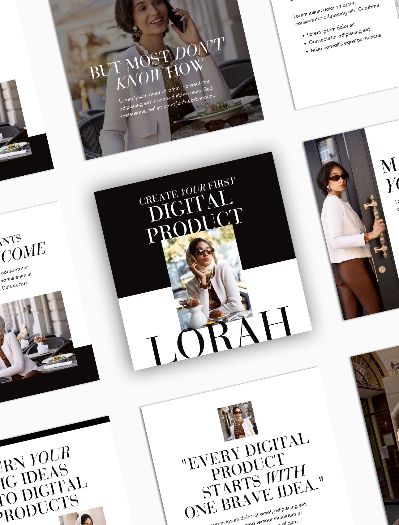 The Jasmine G Social Media Canva Templates