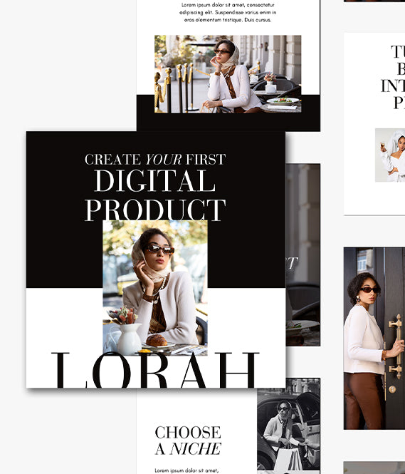 The Jasmine G Social Media Canva Templates