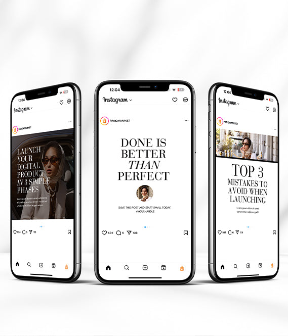 The Jasmine G Social Media Canva Templates