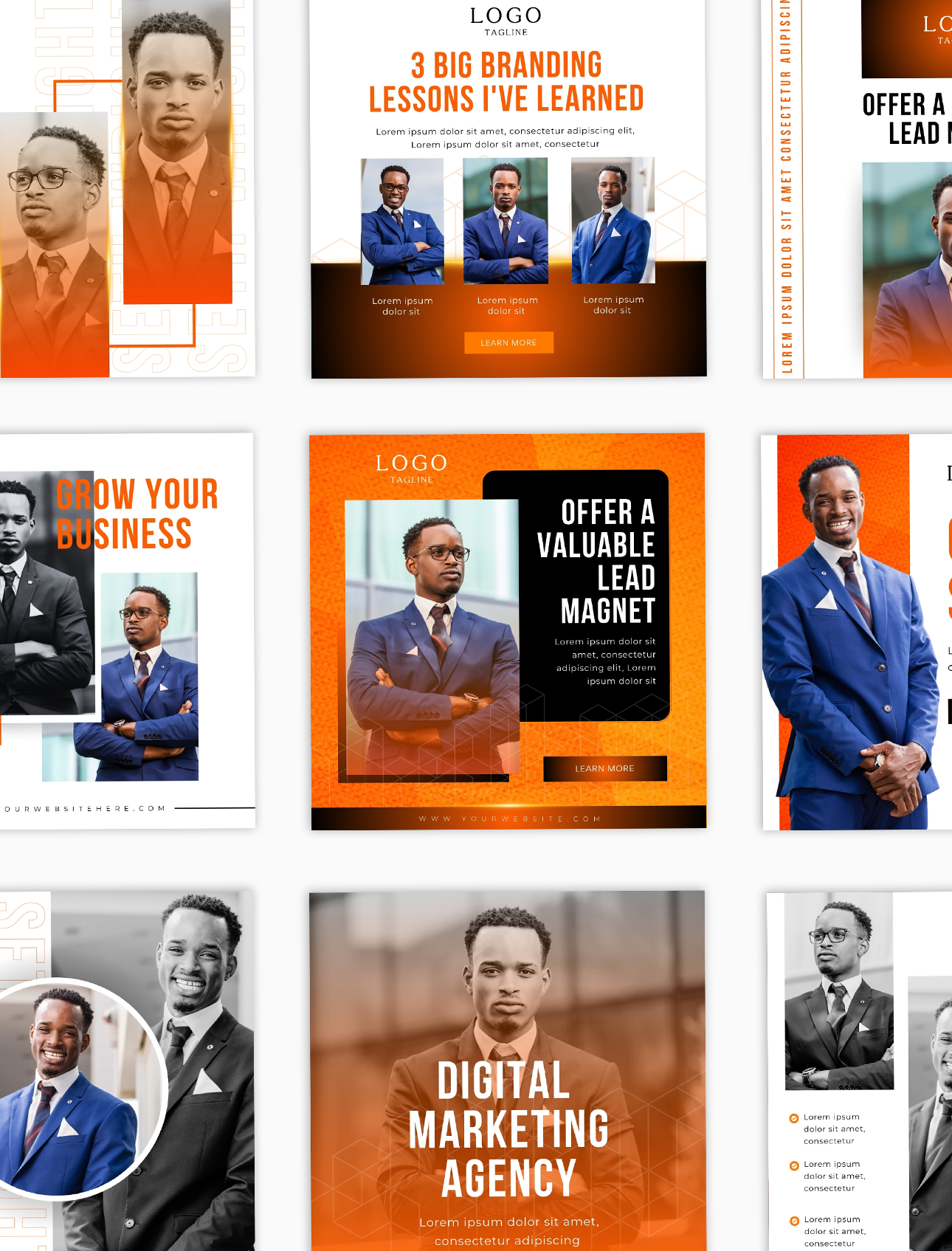 The Martin Social Media Canva Templates
